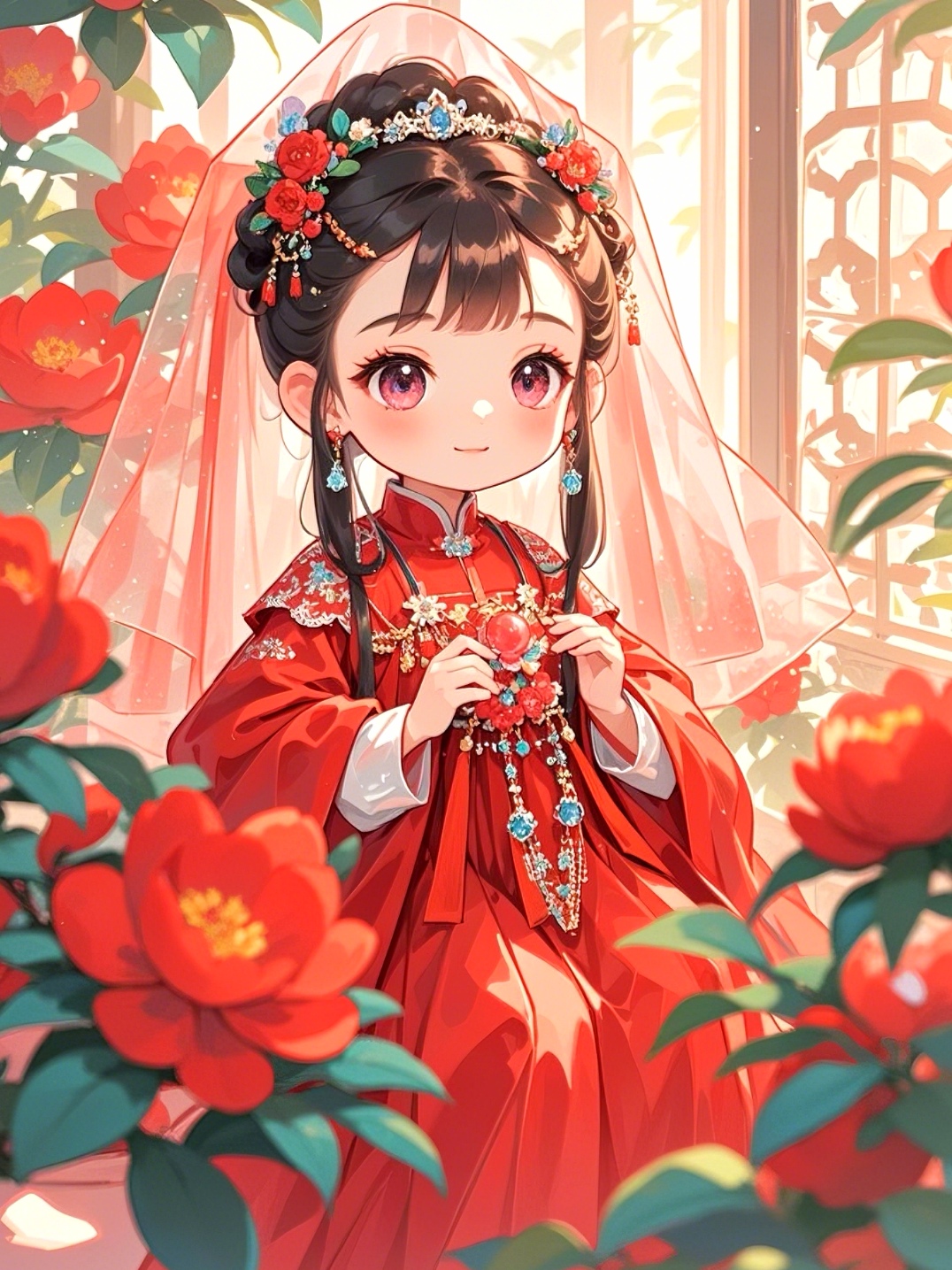 新中式新娘,红妆点芳华,喜气洋洋,美翻了!