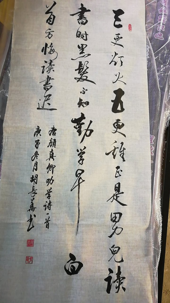 胡长华书法作品