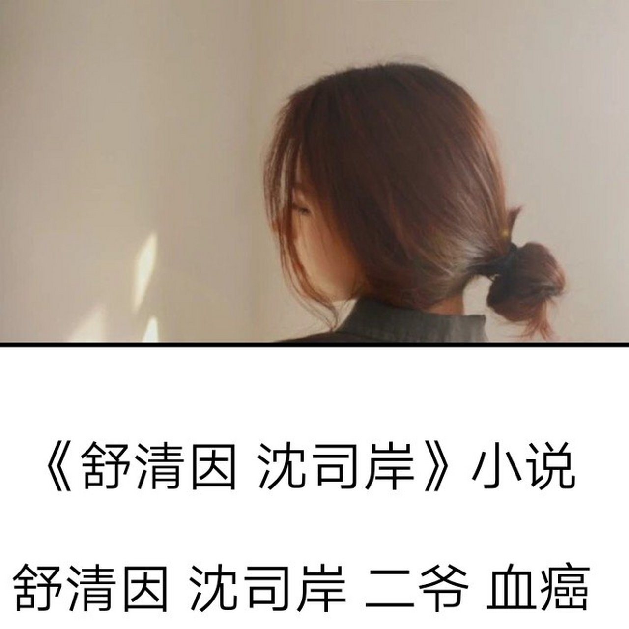 抖音火《舒清因 沈司岸》小说 舒清因沈司岸血癌小说 舒清因沈司岸