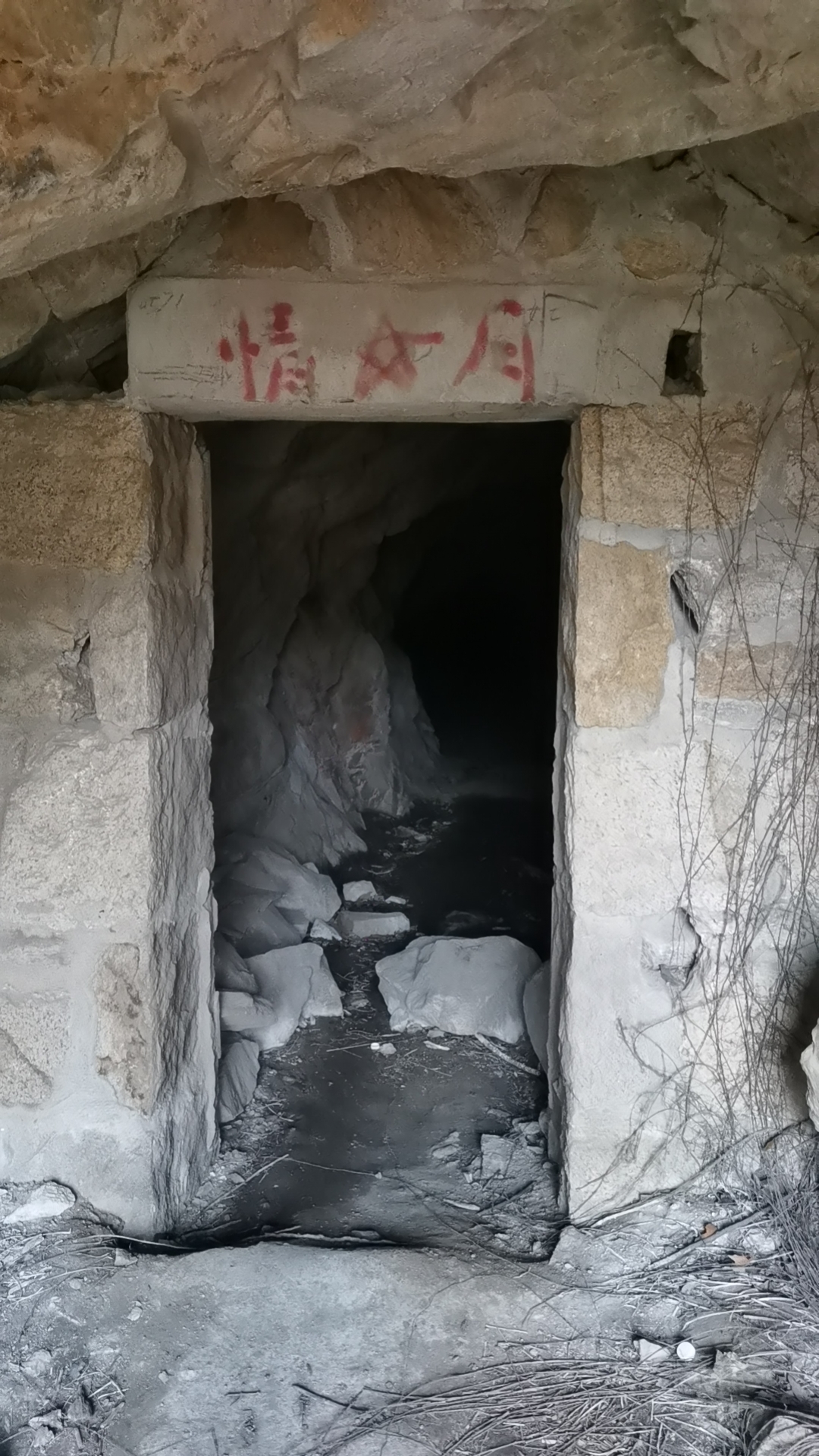 走过了就不神秘了,有缘遇见两个女孩子,邀请走近路
