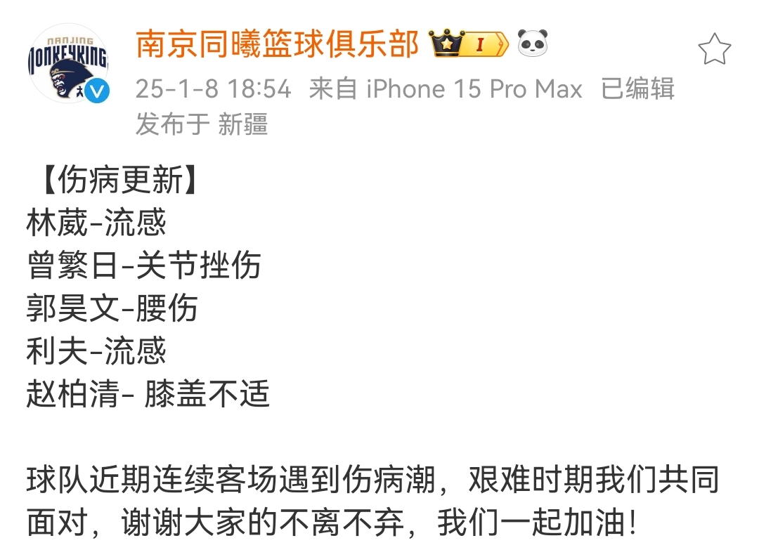 NBA球员的伤病管理