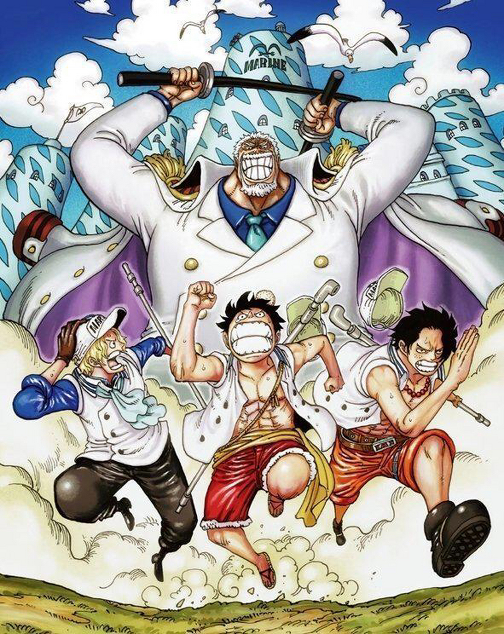 达旦和卡普的爱之拳～[滑稽]