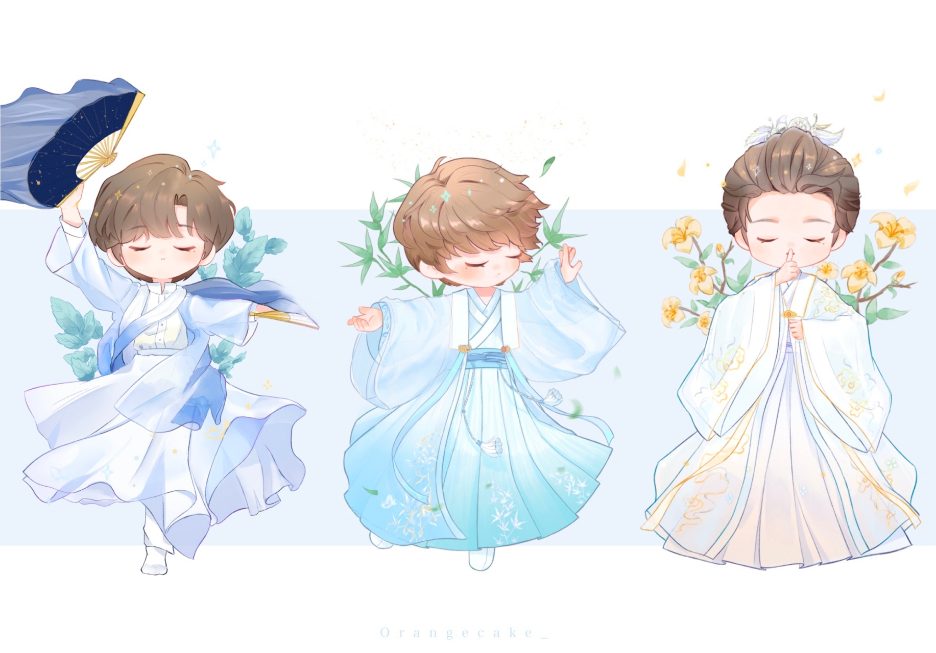 来看看q版甜c刘宇 #盛夏星光