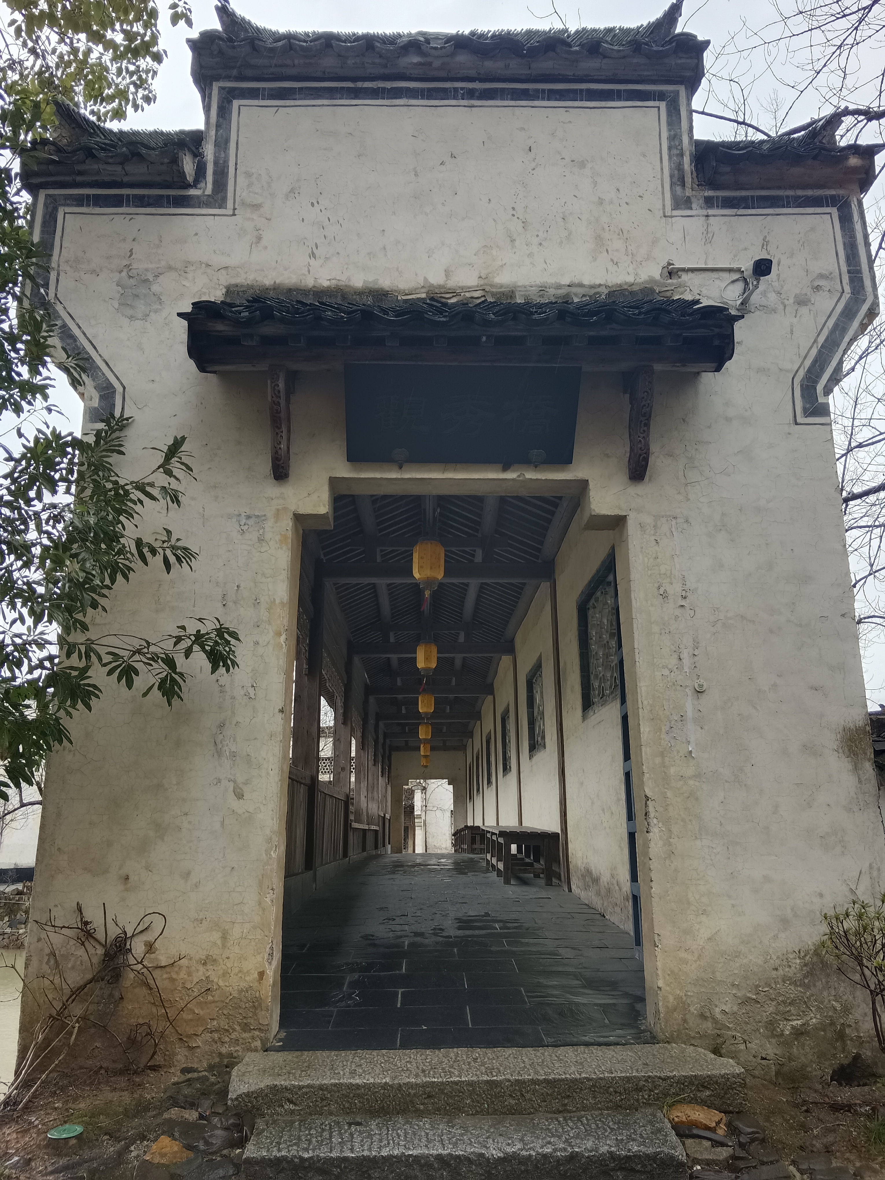 安徽黟县秀里影视城 不知是天气不好的缘故,还是安徽有名的古村落太多