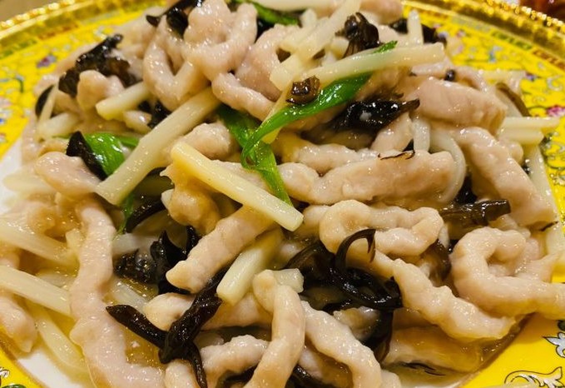 美味乡土菜# 济南的滑炒里脊丝,真的是走到哪里都忘不了的美食.