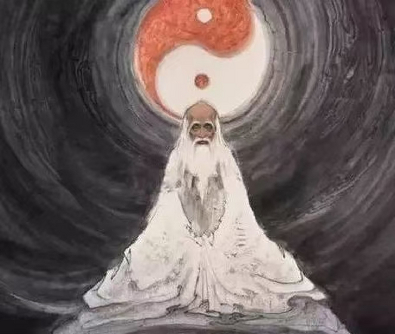 "玄关一窍"即"先天一炁",故说玄关不在内不在外不在中间.