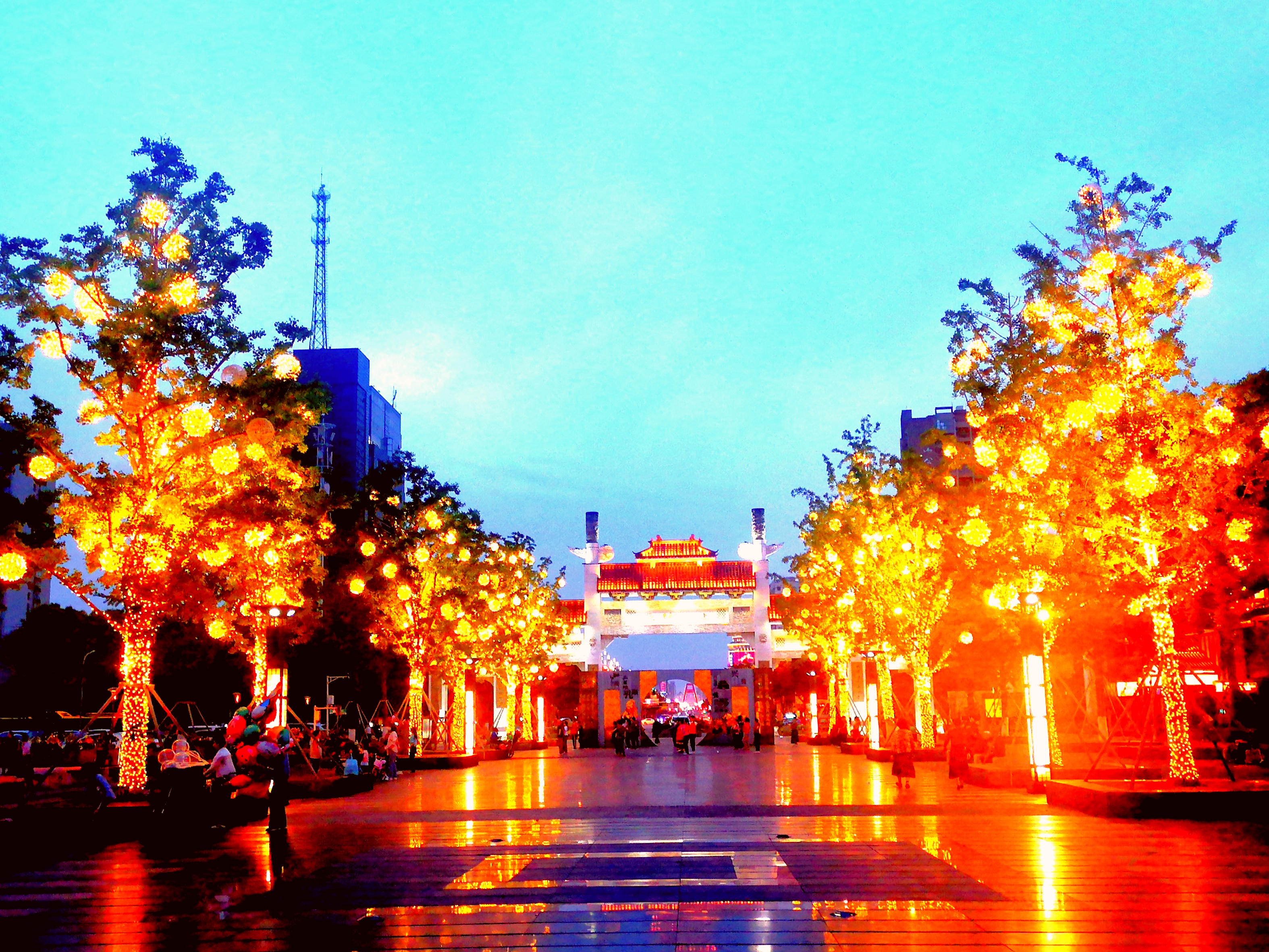 德阳夜景随拍 摄影  江枫渔火