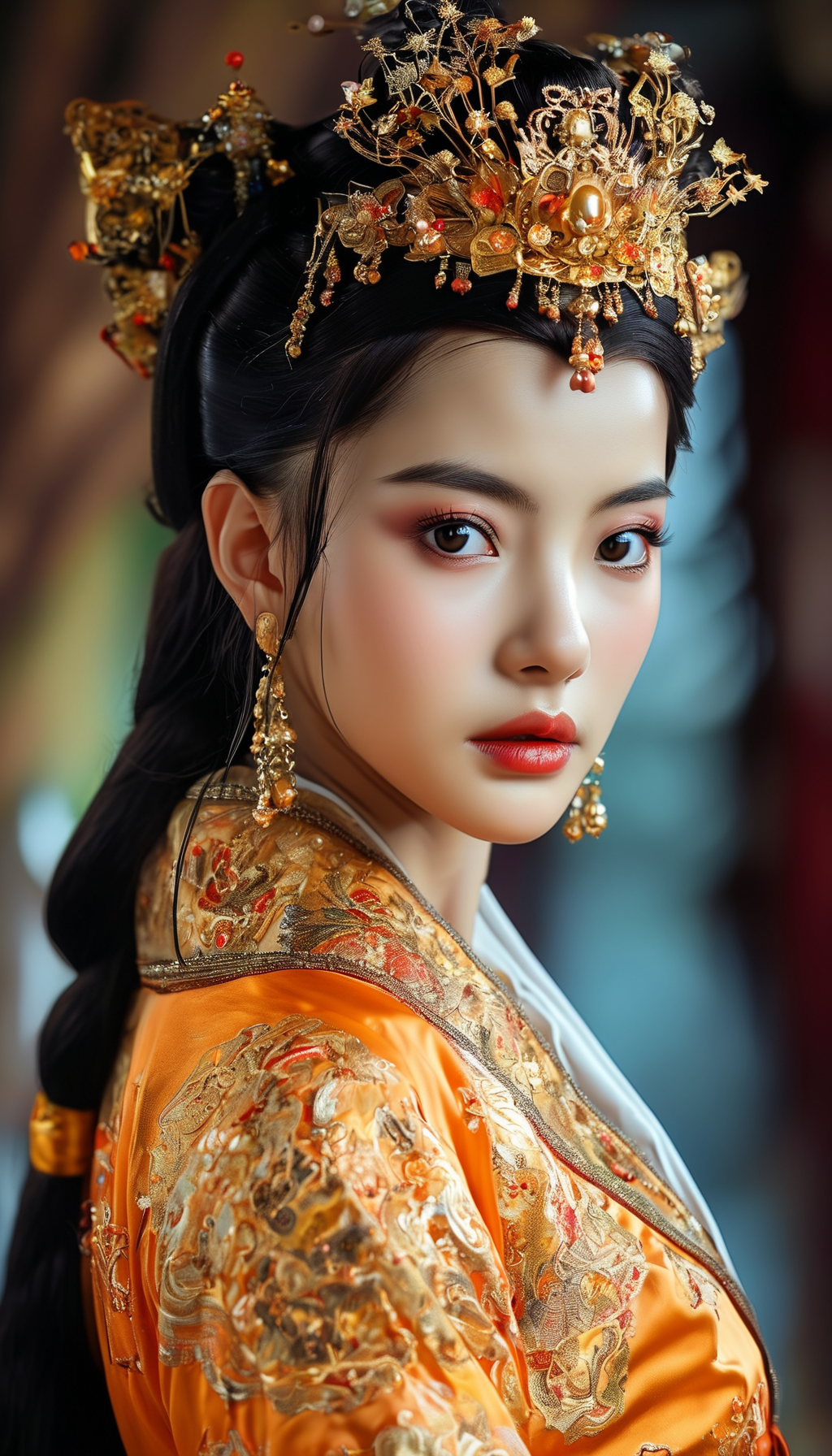 萧皇后:隋唐时期的女性传奇  在中国历史的长河中,隋唐时代充满了动荡