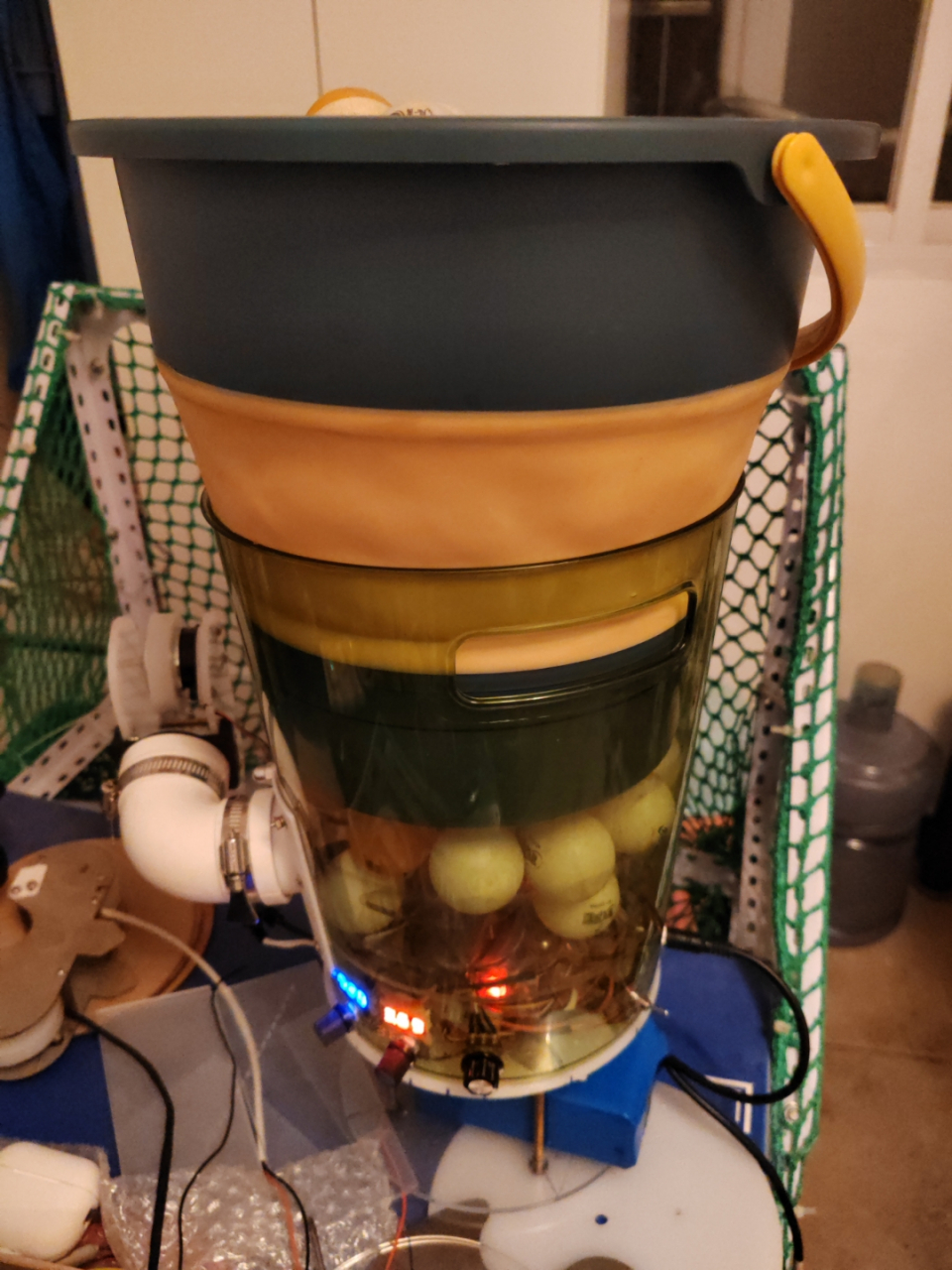 自制乒乓球发球机