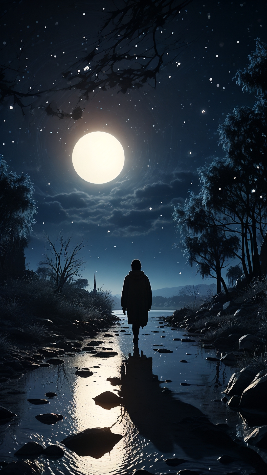 是夜,成就了神秘的世界 文/竹林居士