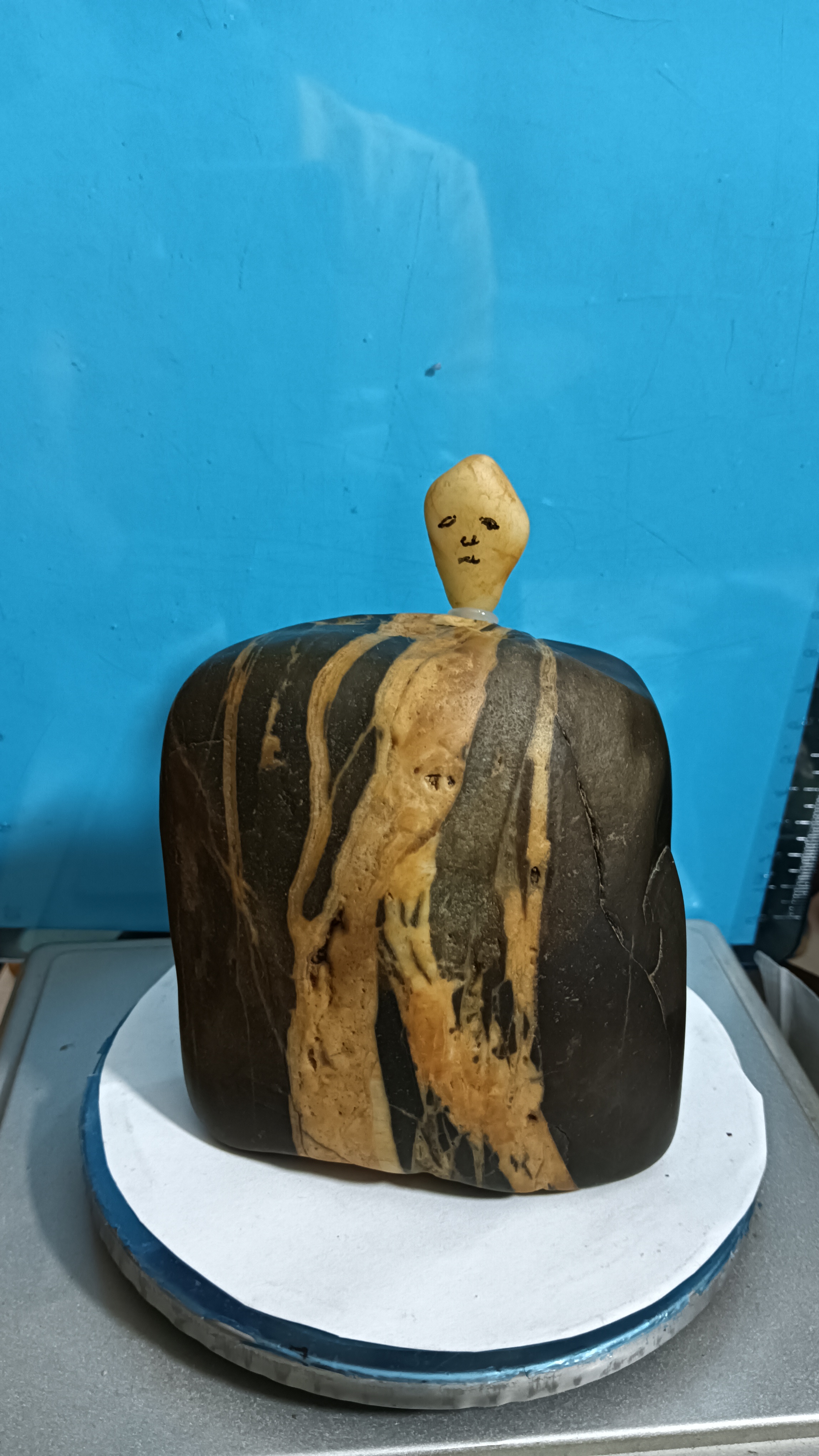 完美的人字奇石