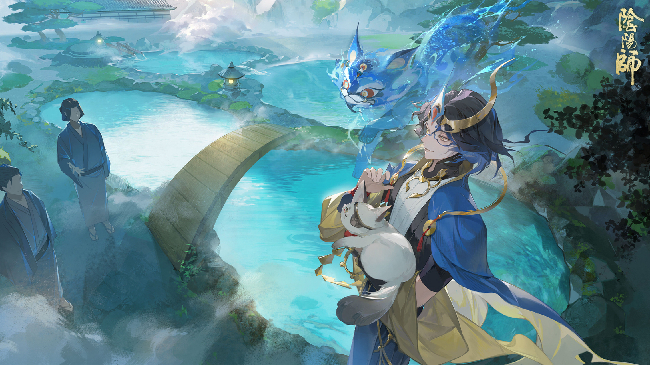 阴阳师猫川壁纸 (图源官方) #阴阳师