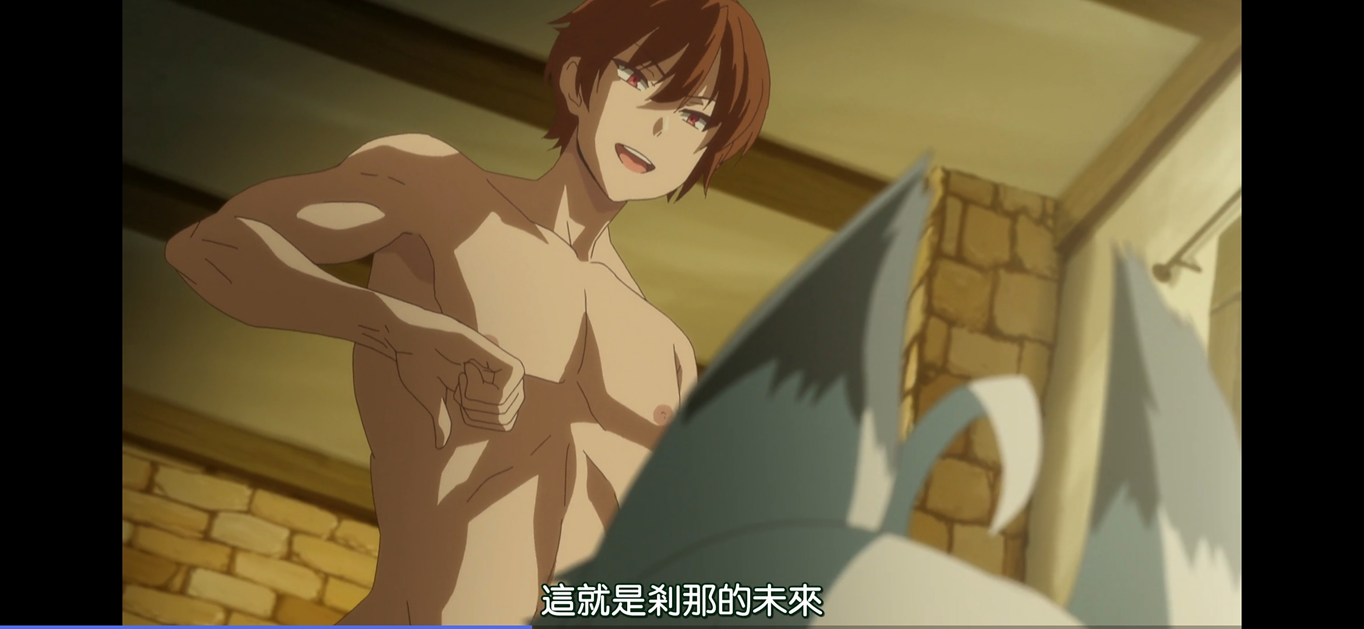 善良的勇者 刹那抓住了未来 帮助弱小的兽人复仇的,给予她对未来的