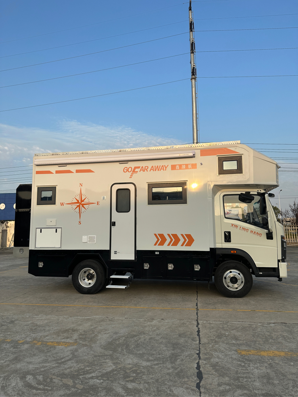 97重汽豪沃howo7翼开启房车,惊艳登场!