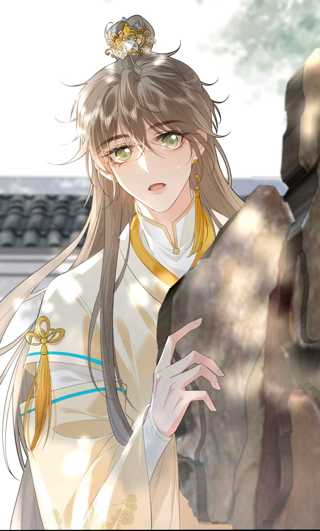 画风好好看🤩 新漫漫画名《脱缰》 小说原名《引诱太子黑化后,我死