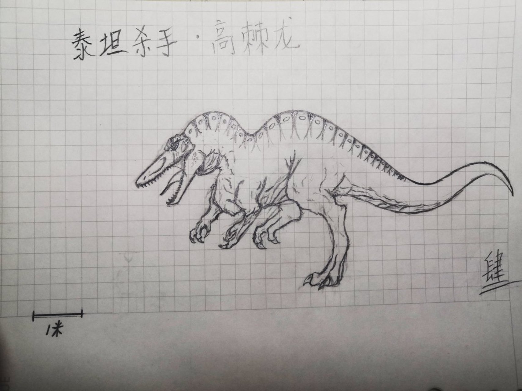 泰坦杀手高棘龙