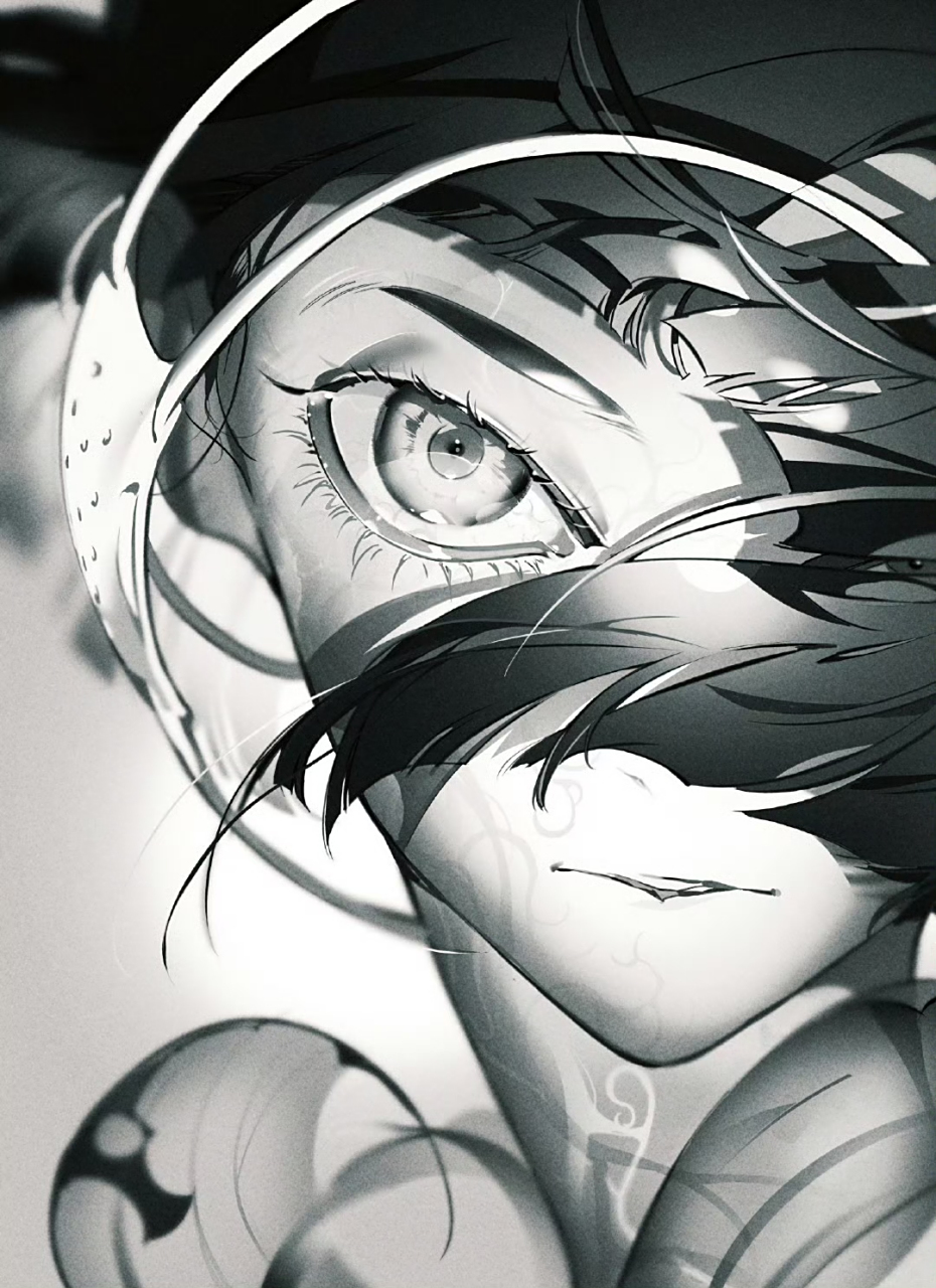 画师 米山舞 近期新绘#插画