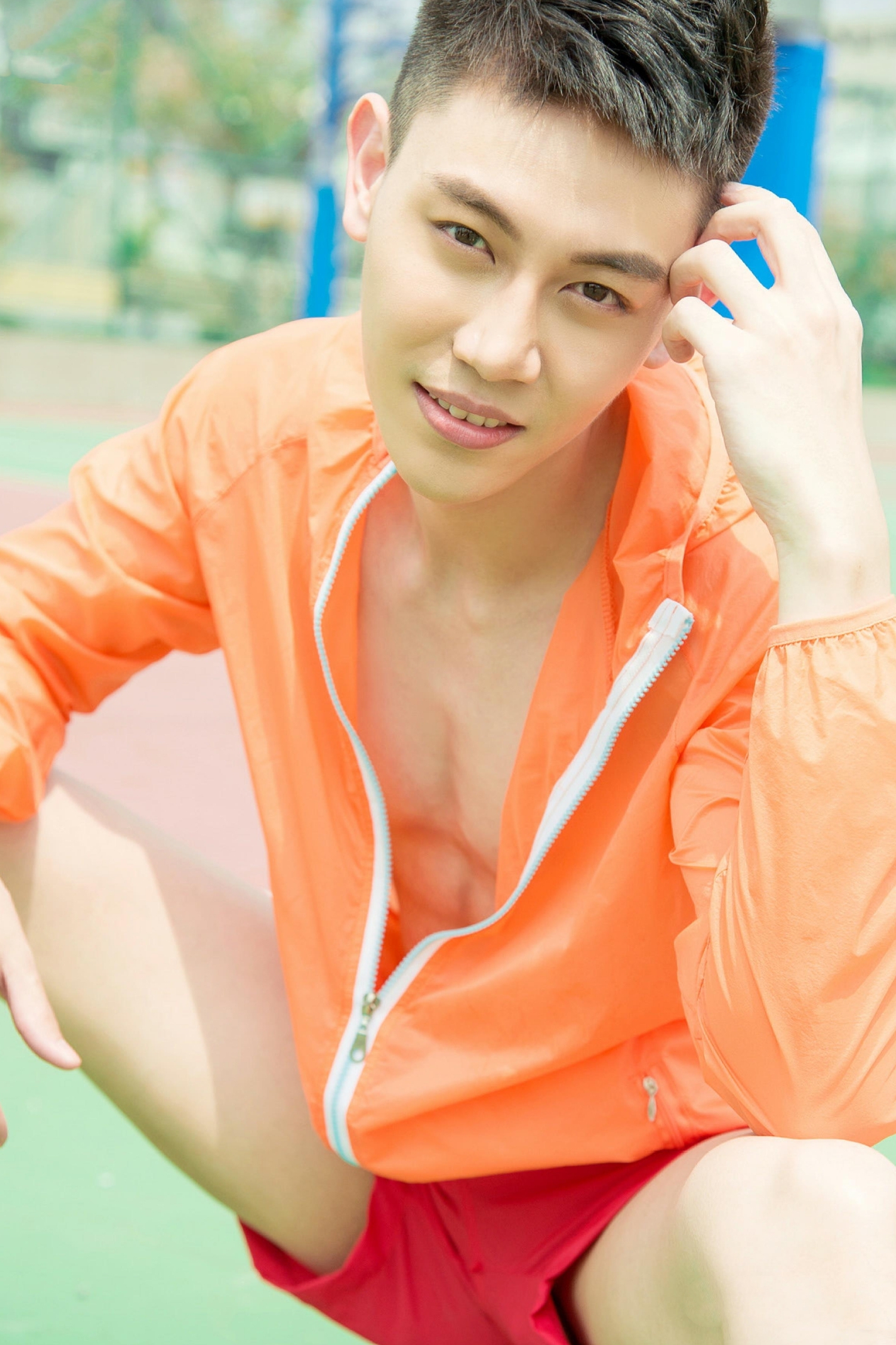 写真 ‖ 健身教练方拓少,阳光下的俊美少年.