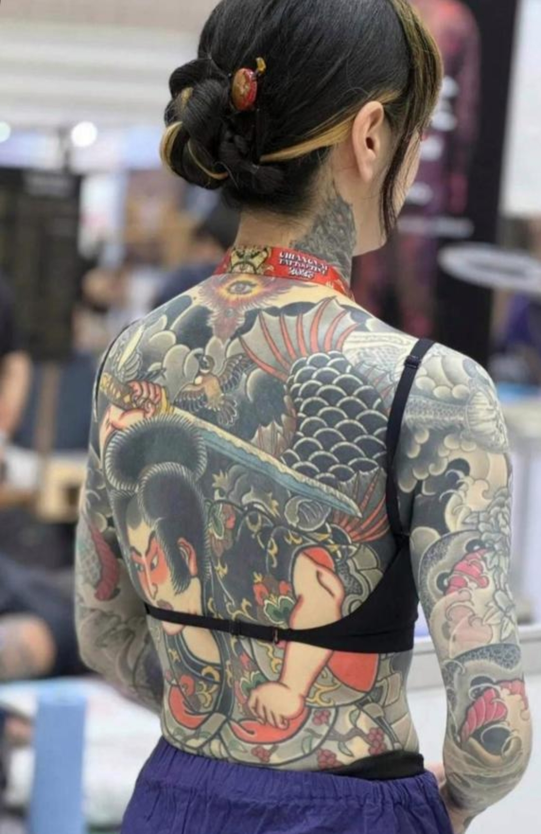 很好奇,纹身纹成这样的意义在哪里?大家觉得好看吗?#动态连更挑战