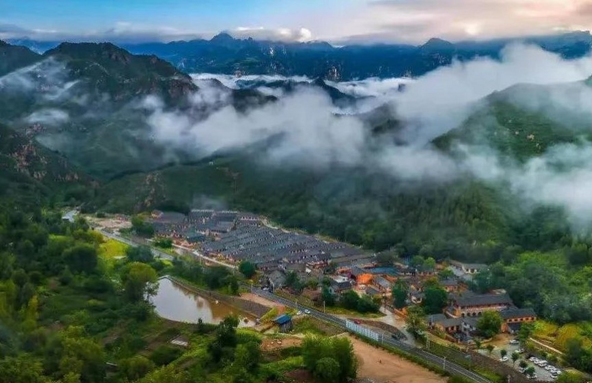 阜平骆驼湾景区图片图片