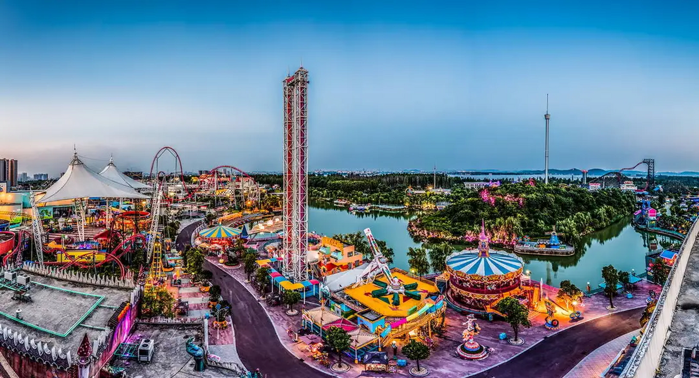 欢乐谷深圳华侨城集团继深圳,北京,成都,上海之后,我国中部地区复合型