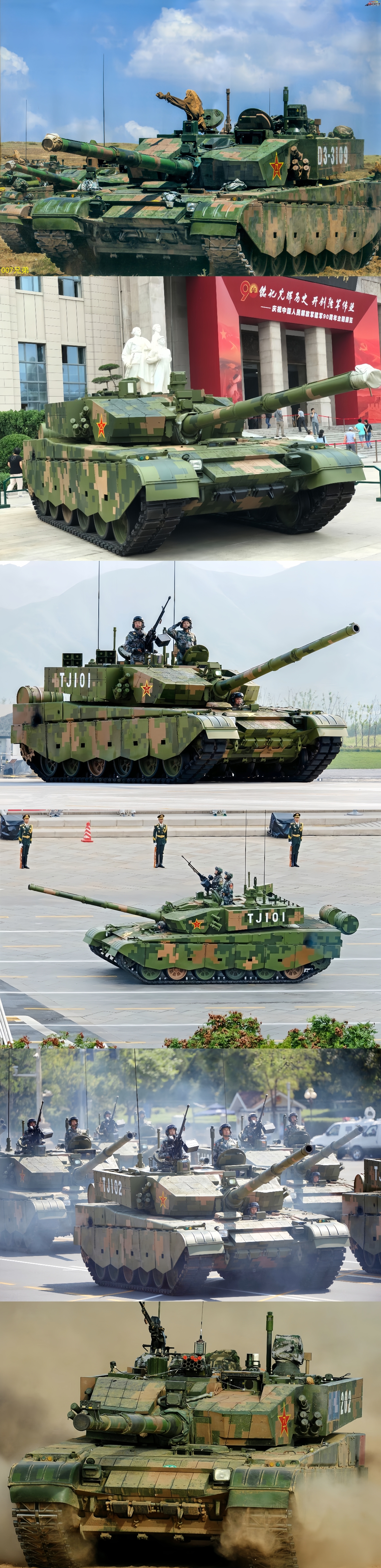 国产陆战之王——99a式主战坦克 #坦克# #军事