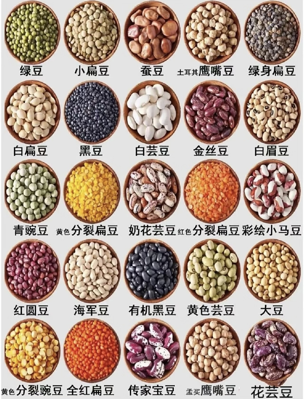 常见五谷杂粮豆的分类知识