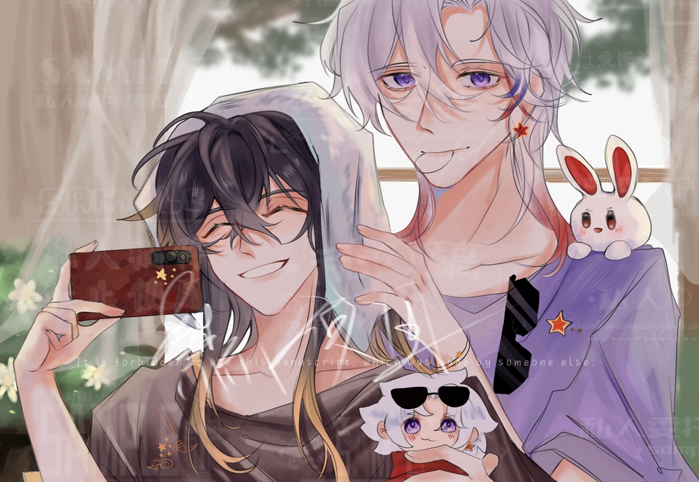 "小同志,千万别开门" "开玩笑的吧." "门外明明有苏的味道" "对吧.