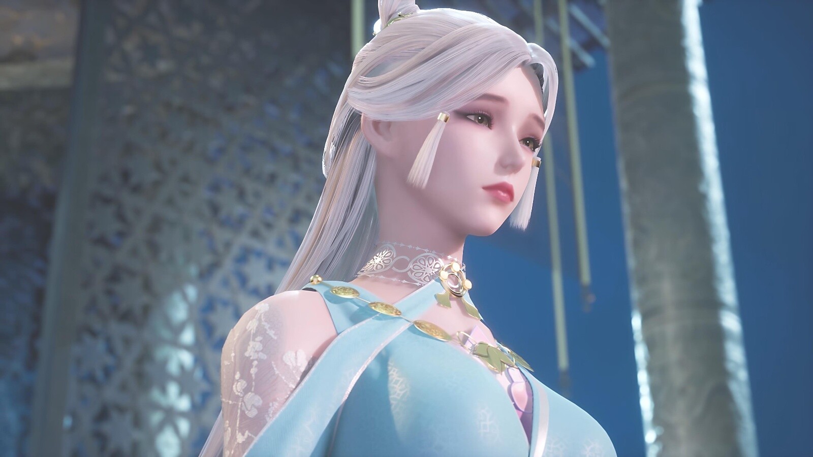 逆天至尊,沈素冰小美女壁纸 沈素冰:皇甫圣宗内门丹脉首席,仙门丹脉