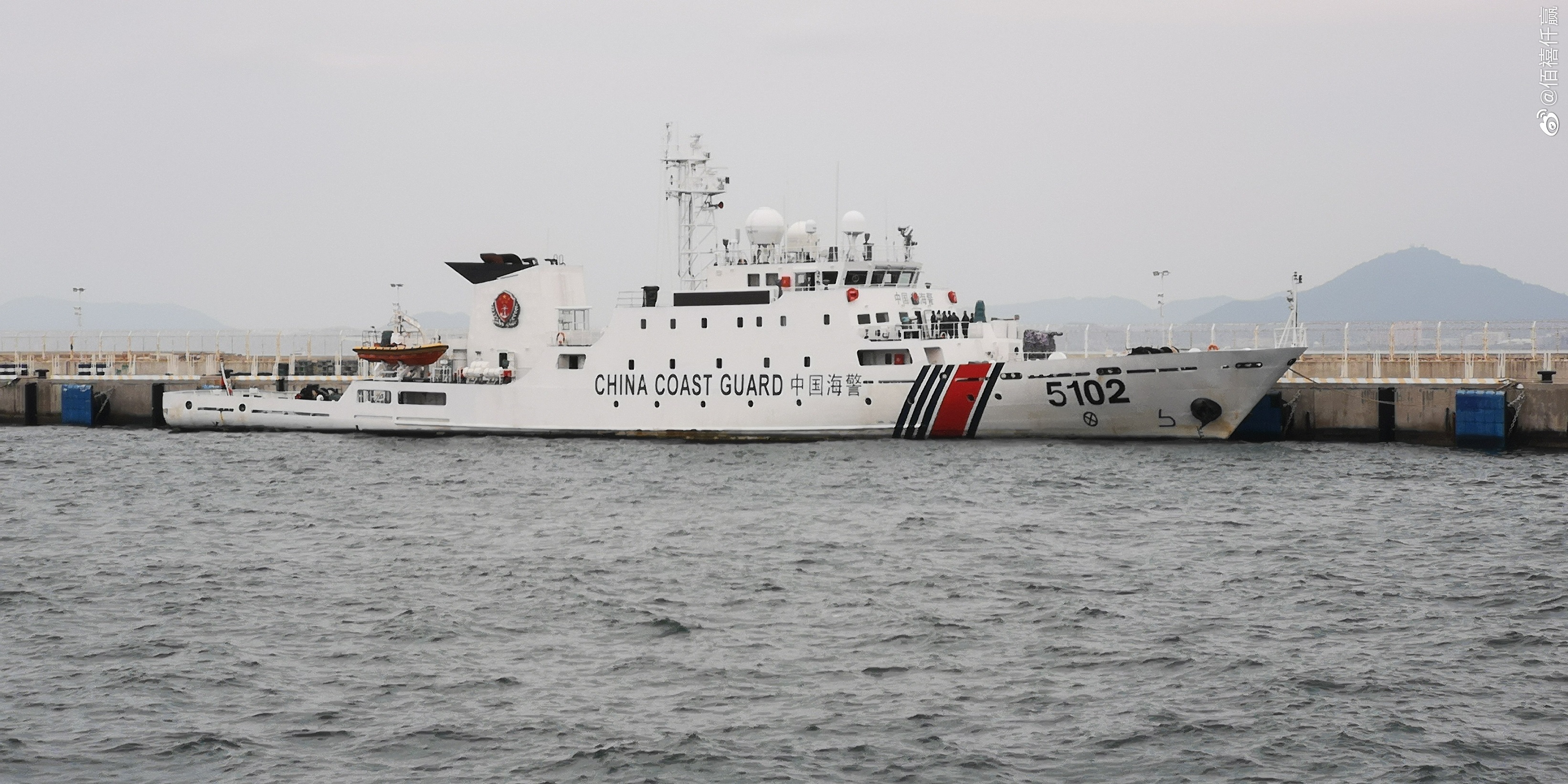 中国海警批量建造的海警舰  在此仅统计满载排水量在一千多以上,且