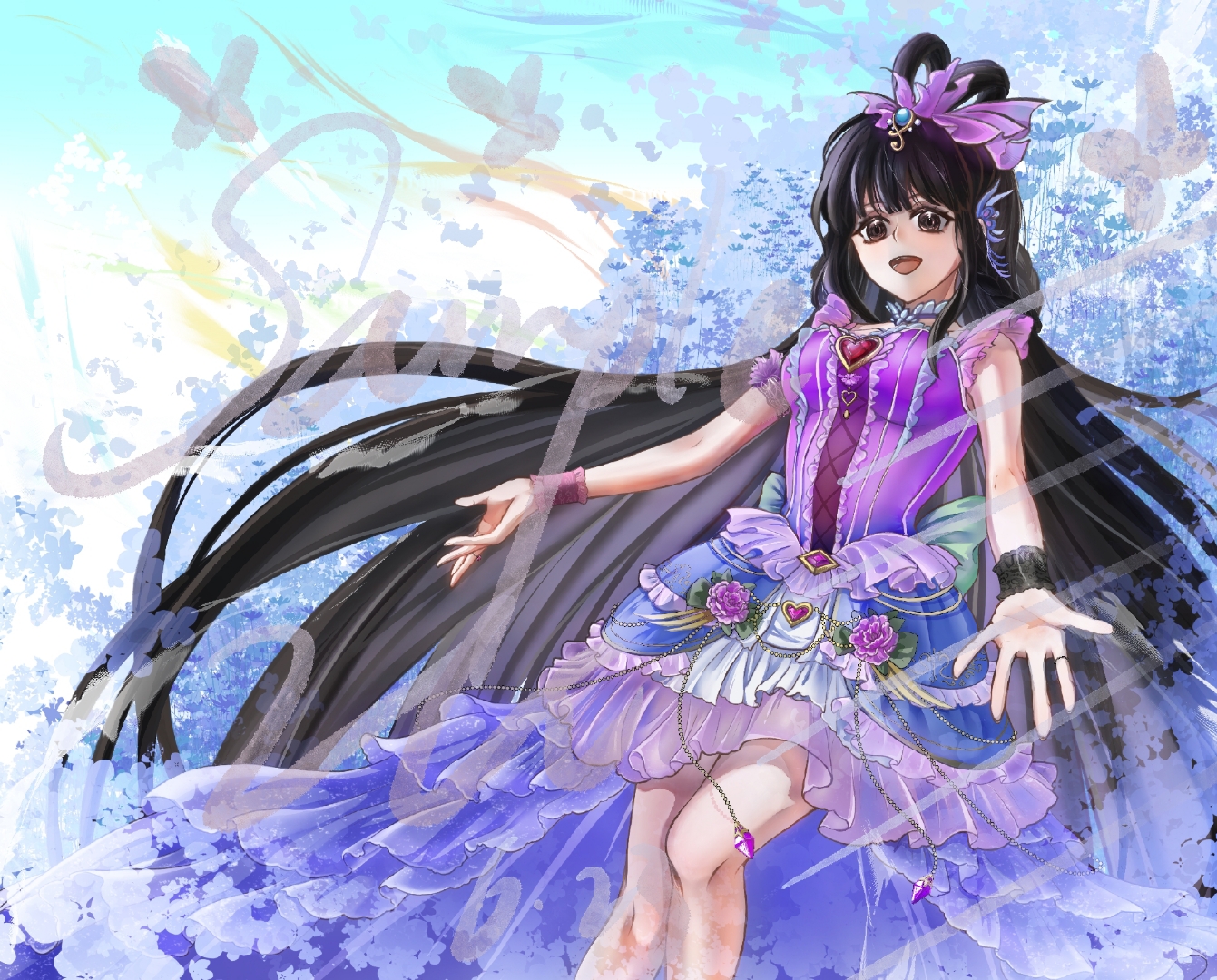 画画# #绘画# #稿子勿用# #精灵梦叶罗丽# #薇化王默