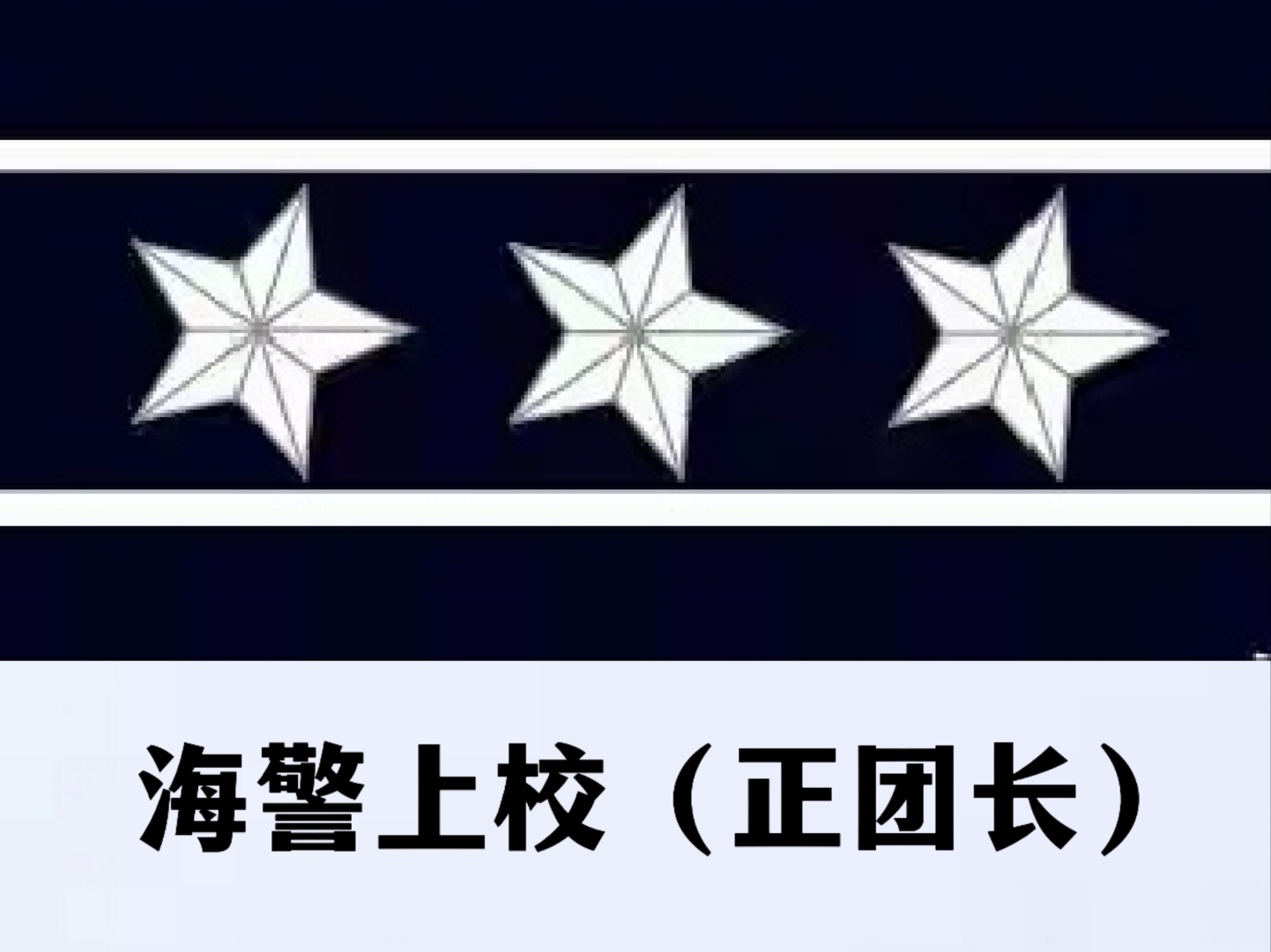 江海警衔图片