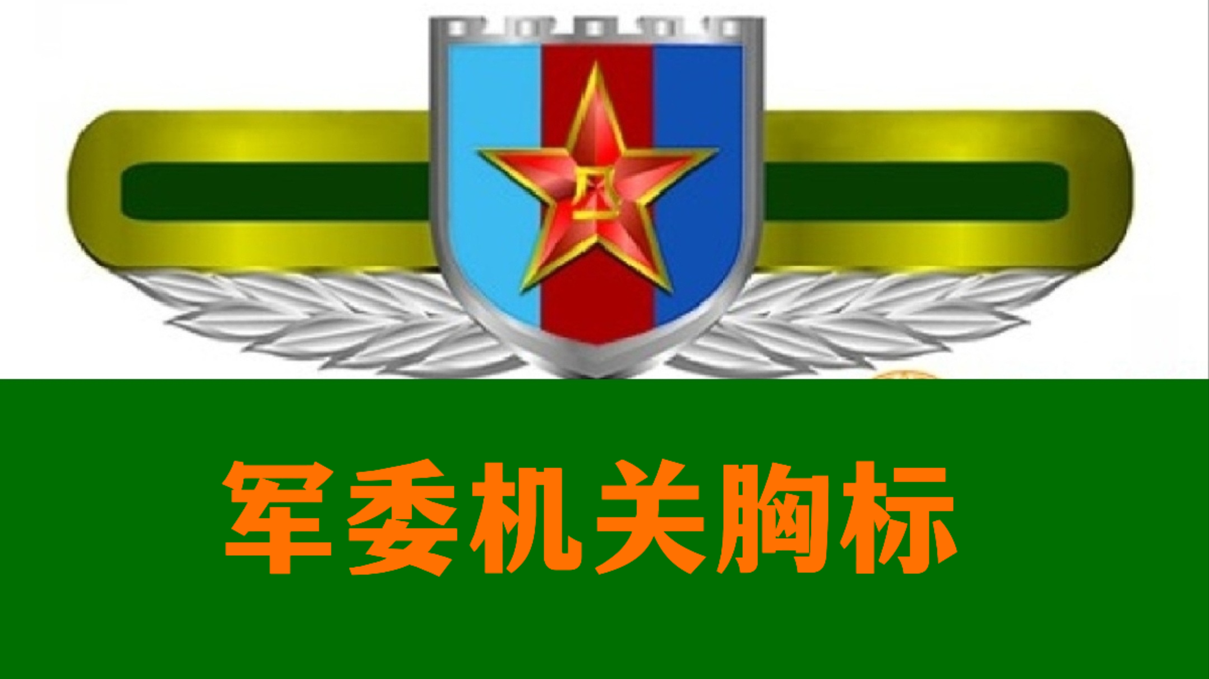 军委机关胸标,军委机关直属单位胸标,战区胸标,陆军胸标,海军胸标