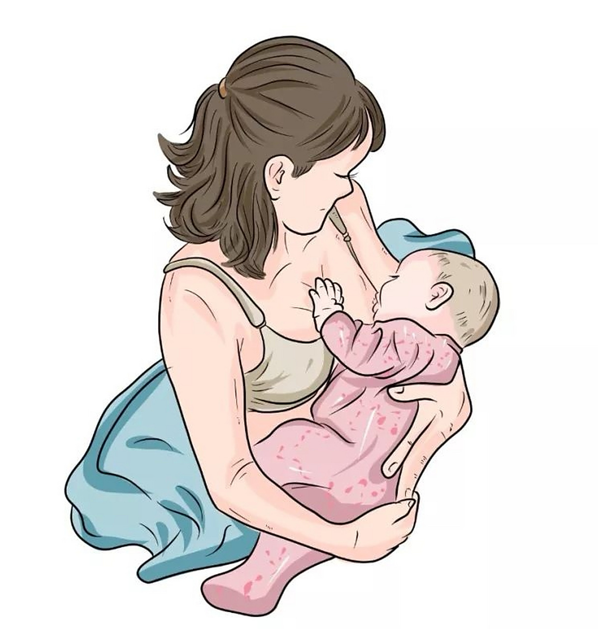 我问孩子妈妈:还要不要点脸,恶不恶心,都这么大了还吃奶!