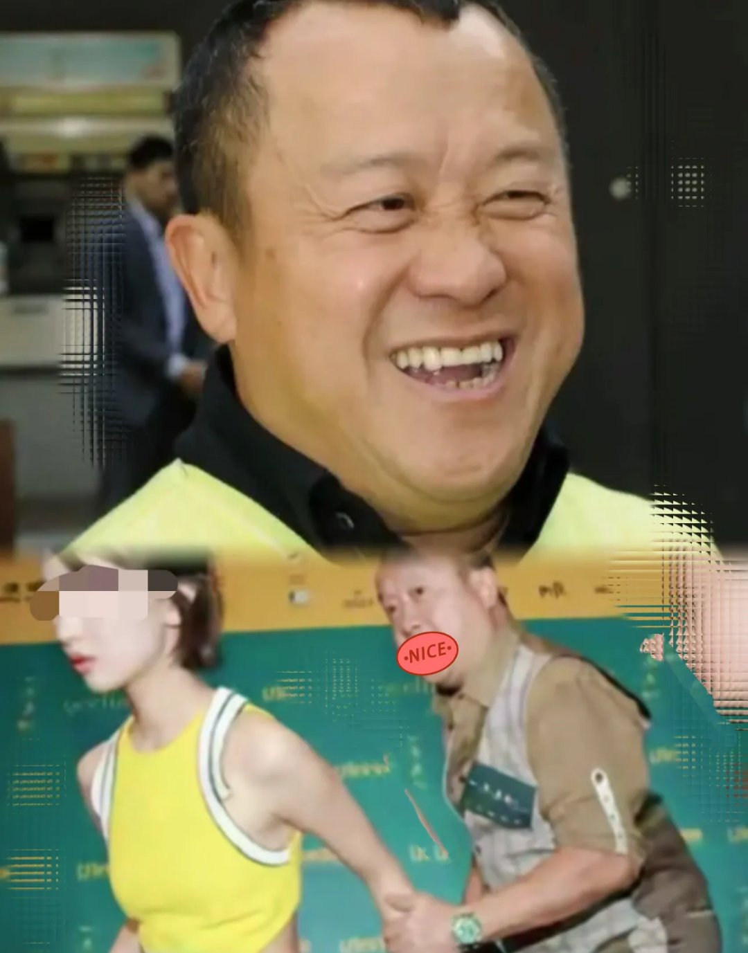 瞬间大家都猜到了,是周冬雨还 张卫健和曾志伟身高对比