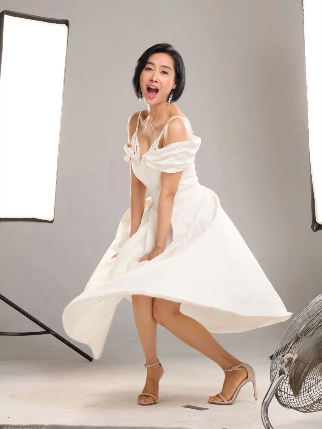 朱茵模仿玛丽莲梦露