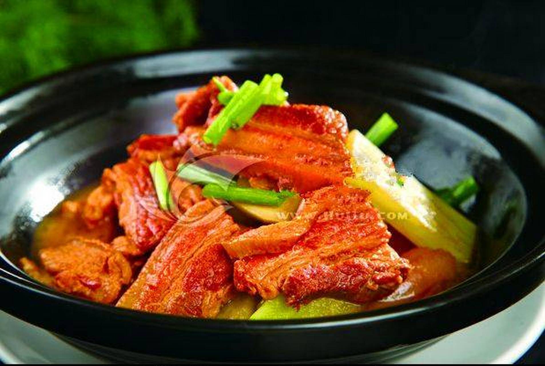 信阳闷罐肉是中国河南省信阳市的传统名菜之一