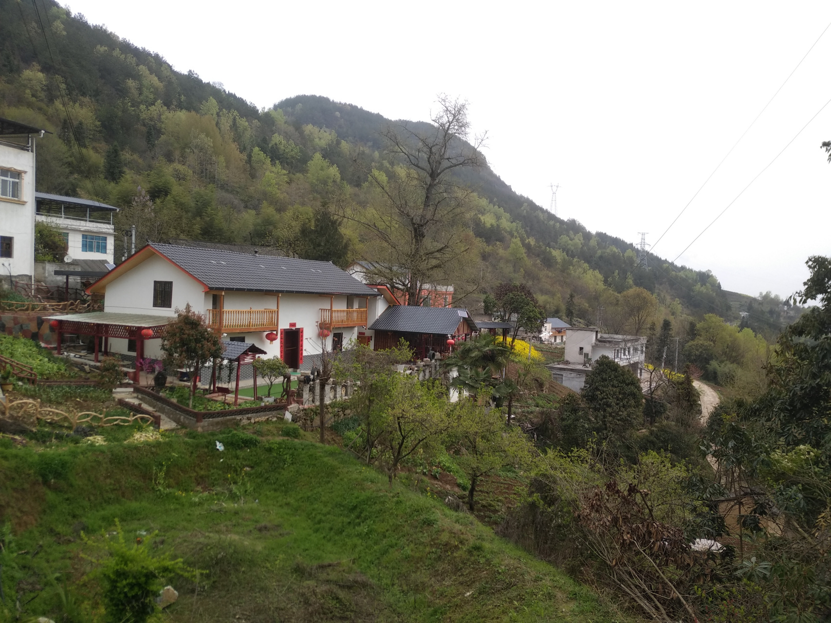 五一小长假巴东县茶店子镇三溪口迎来了旅游小高锋,很多旅客来心尝