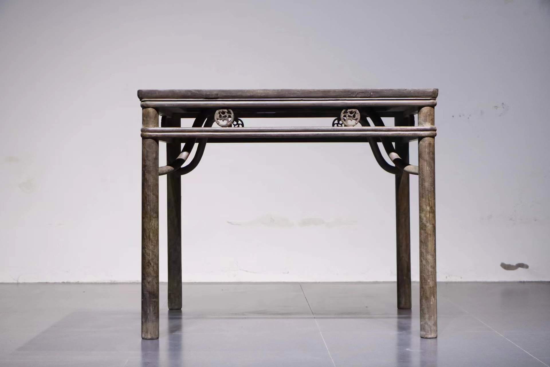 明代铁力木螭龙纹——桌; 尺寸;9972937282厘米. #方桌#茶桌#书桌