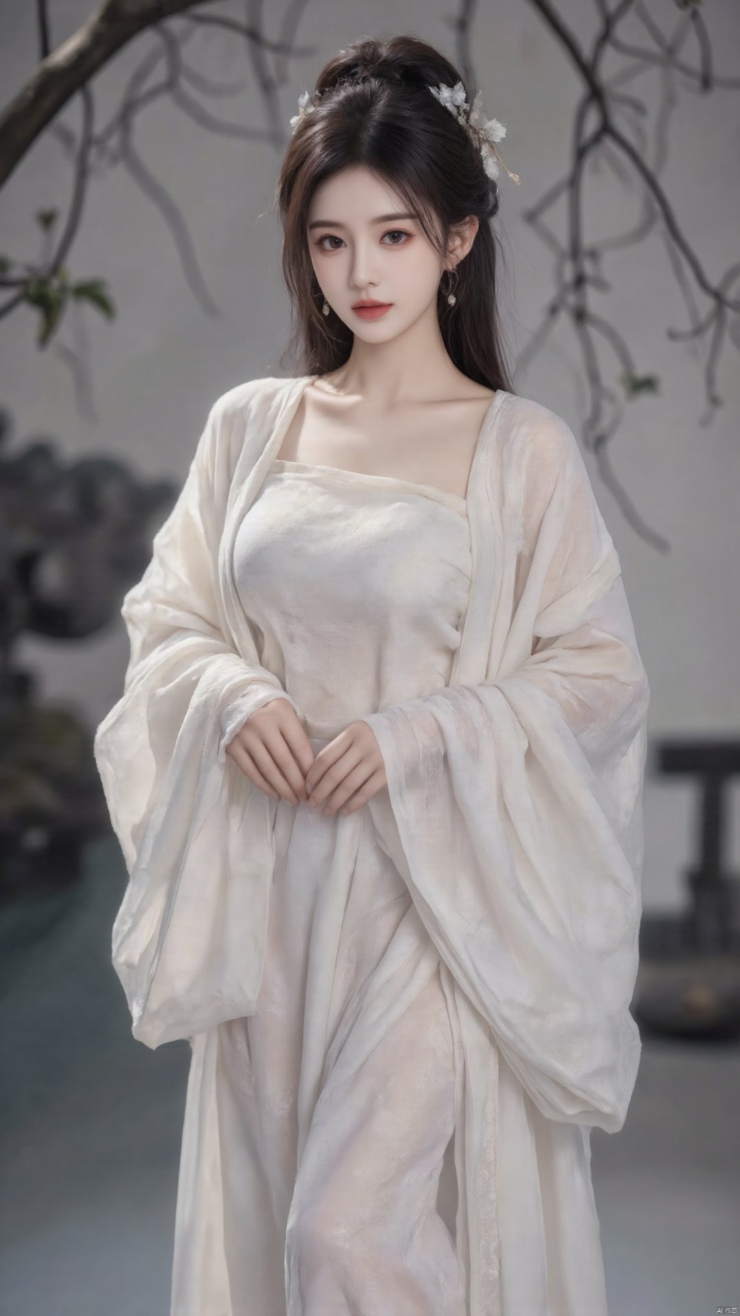 穿越千年风华,一袭汉服轻裹,漫步于现代与古典交织的梦