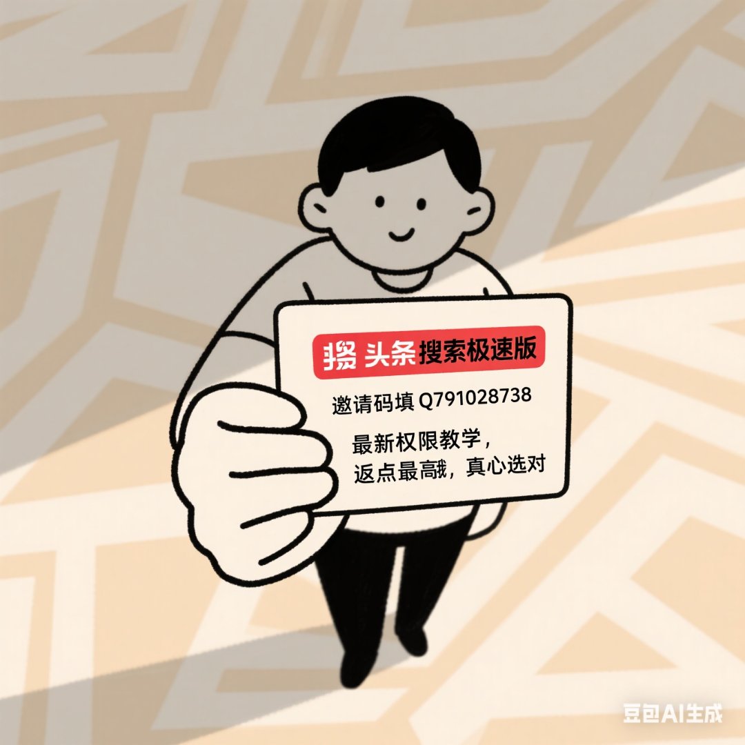 头条极速版怎么填邀请码图片(头条极速版怎么填邀请码图片和文字)