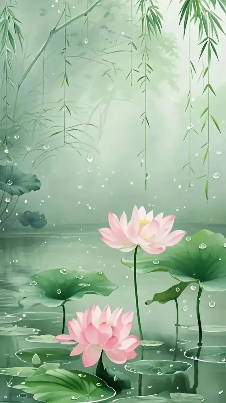 淡雅护眼壁纸:屏幕间的治愈美学