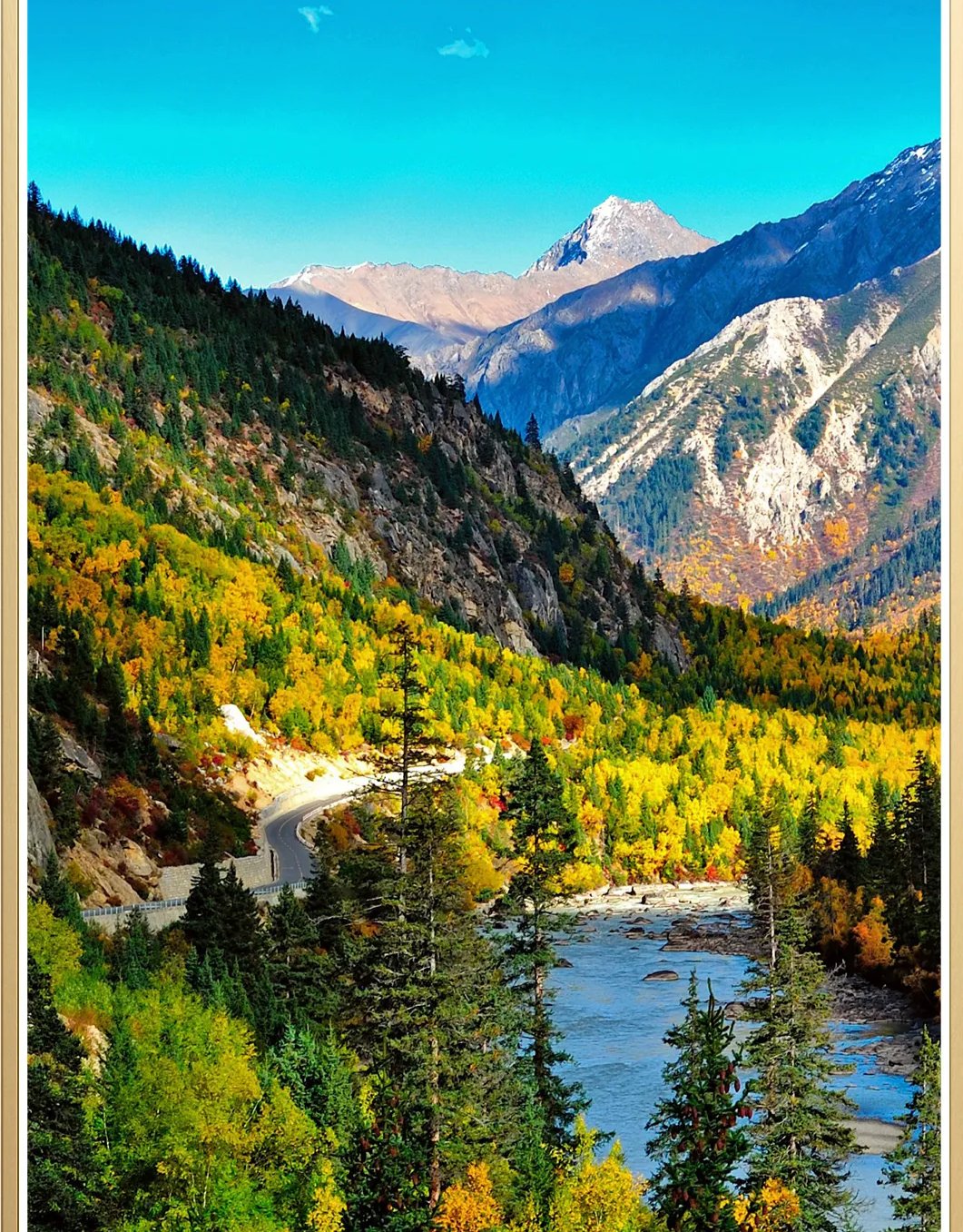 人生就是一次充满未知的旅行,在乎的是沿途的风景,在乎的是看风景的