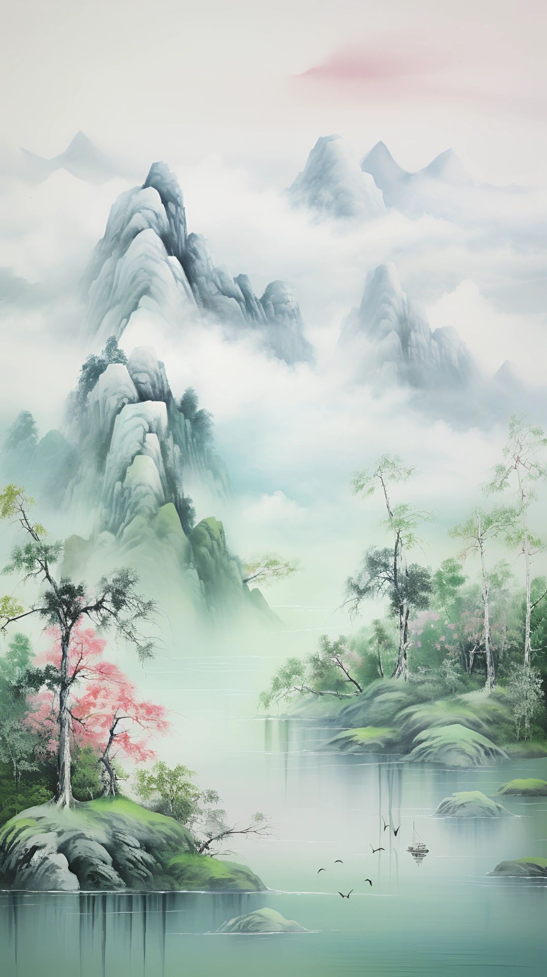 国画欣赏~写意山水  080808