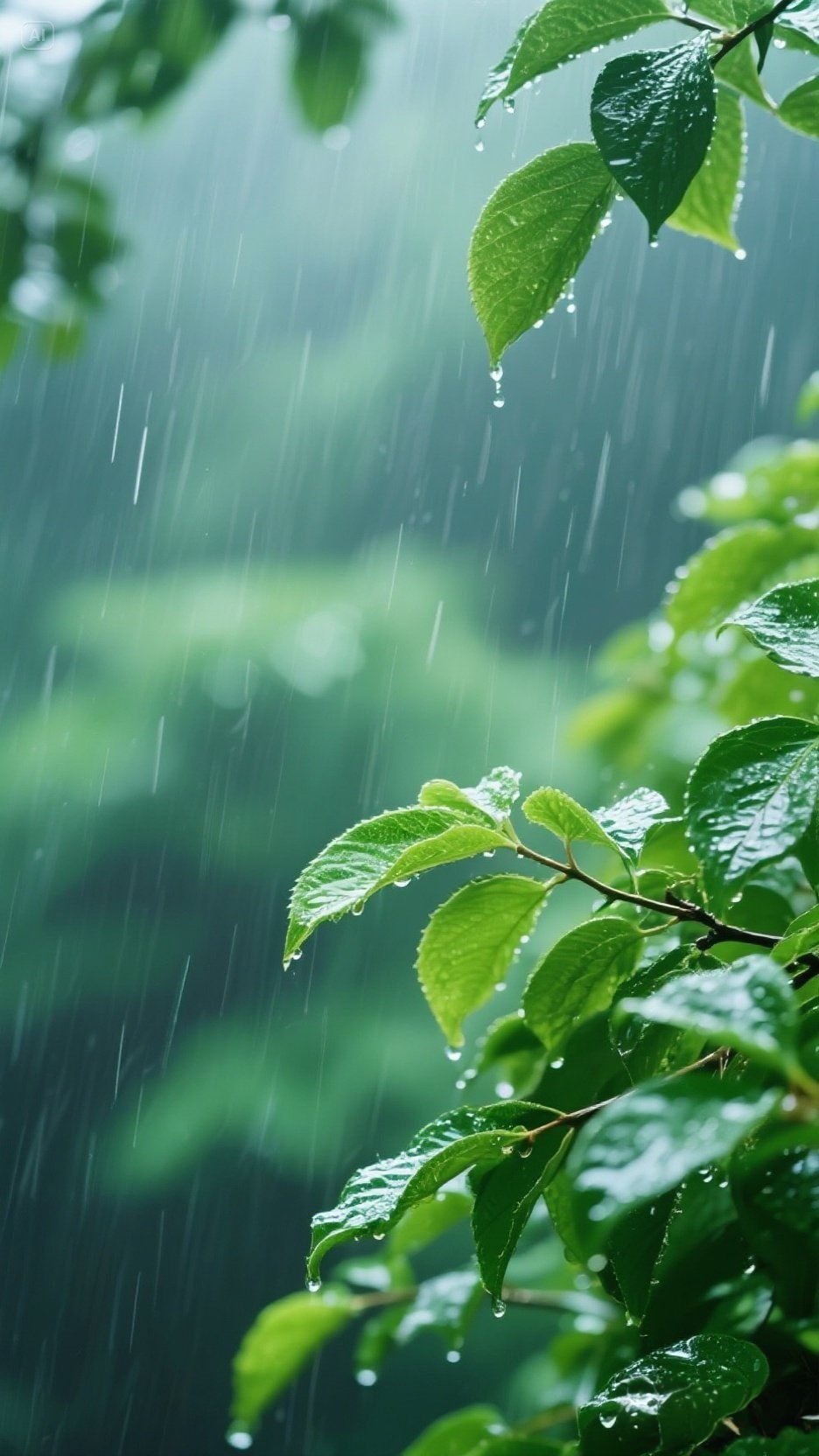 细密的雨丝, 编织着朦胧的憧憬