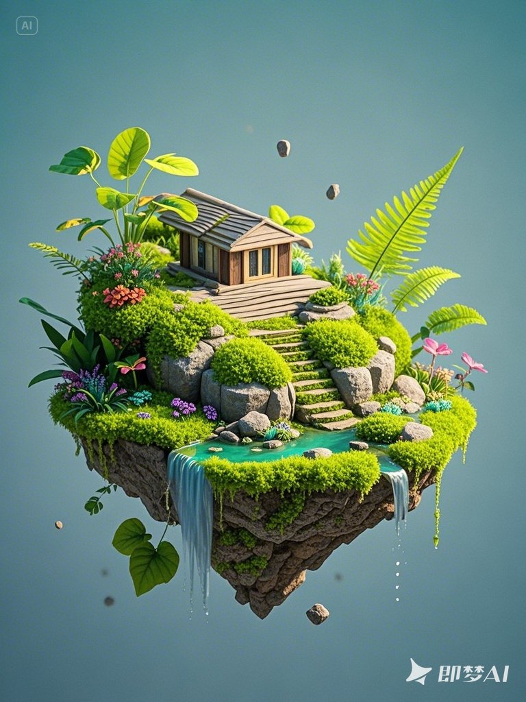 像长沙望城区靖港镇那座四面环水的心形小岛,绿意浓浓,从高空看就像大