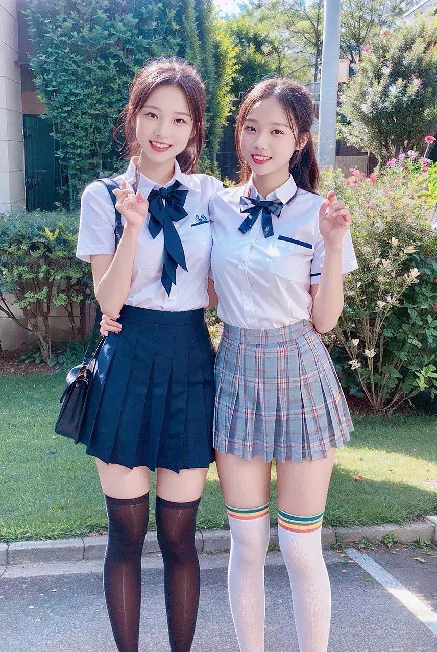 我们是可爱的萝莉双胞胎姐妹哟,一直以来,我们都以活泼的形象示人.