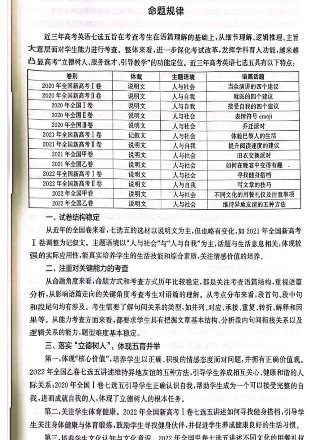 高考英语七选五解题技巧（衔接词）(高考英语七选五解题技巧和方法视频讲解)