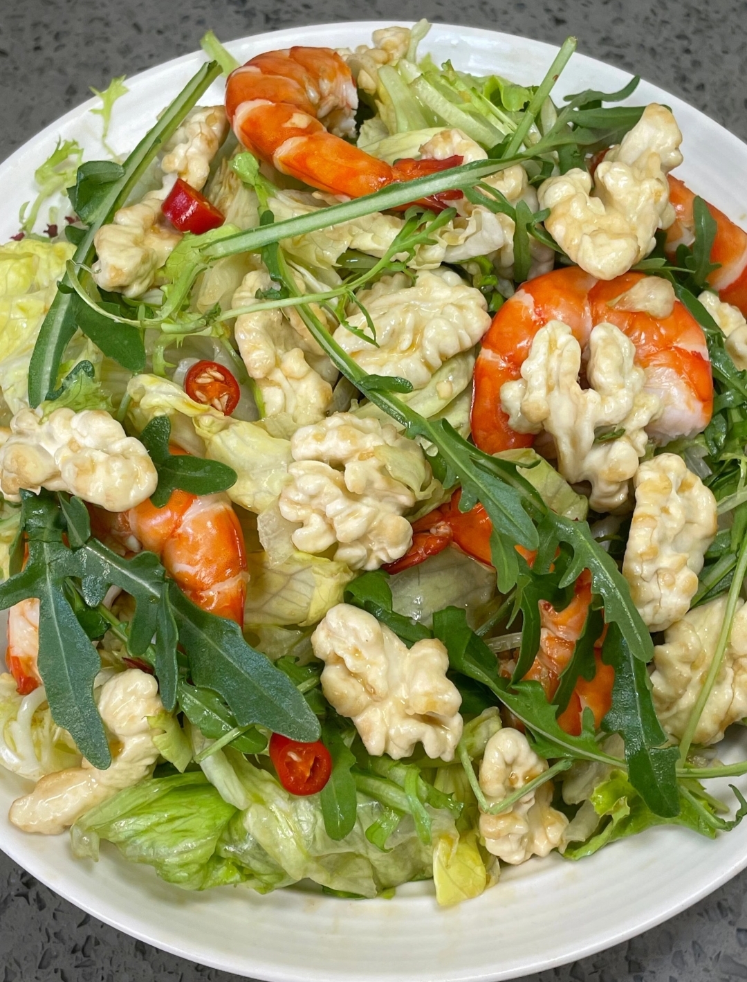 好吃到 凉拌核桃沙拉!营养美味!老少皆宜!