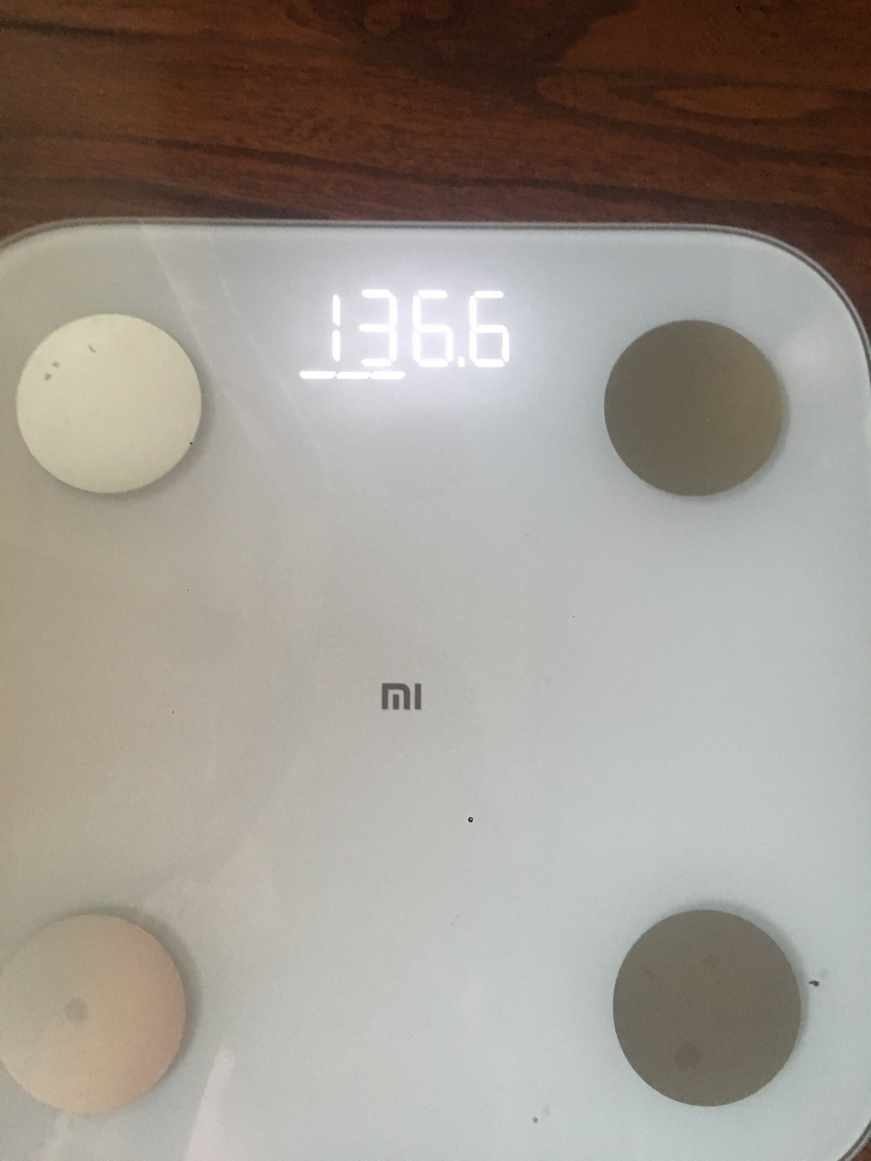 记录一下今天体重136斤啦